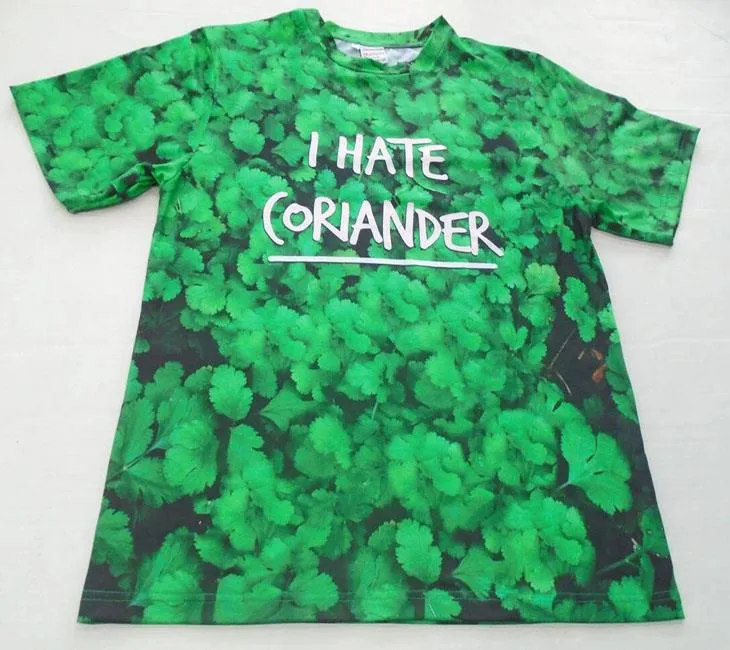 Summer Leaf Pattern T-Shirt Sublimated Shirts